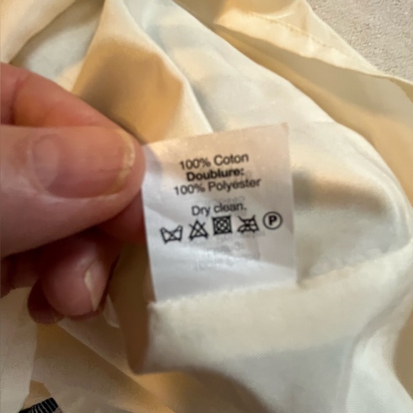 J. Crew striped pleated shift dress Blue and ecru size 12 - Picture 9 of 14